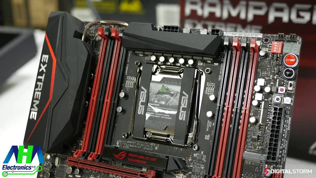 Tarjeta Madre Asus Rampage V Extreme Intel X99 DDR4 Lga2011v3