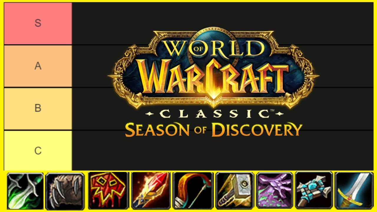 Season of Discovery: SoD Phase 2 Class Tier List