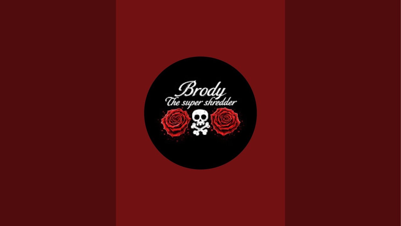 Brody the super shredder  is live! Saturday night lets go almost 22k subs 🖤😝🤘