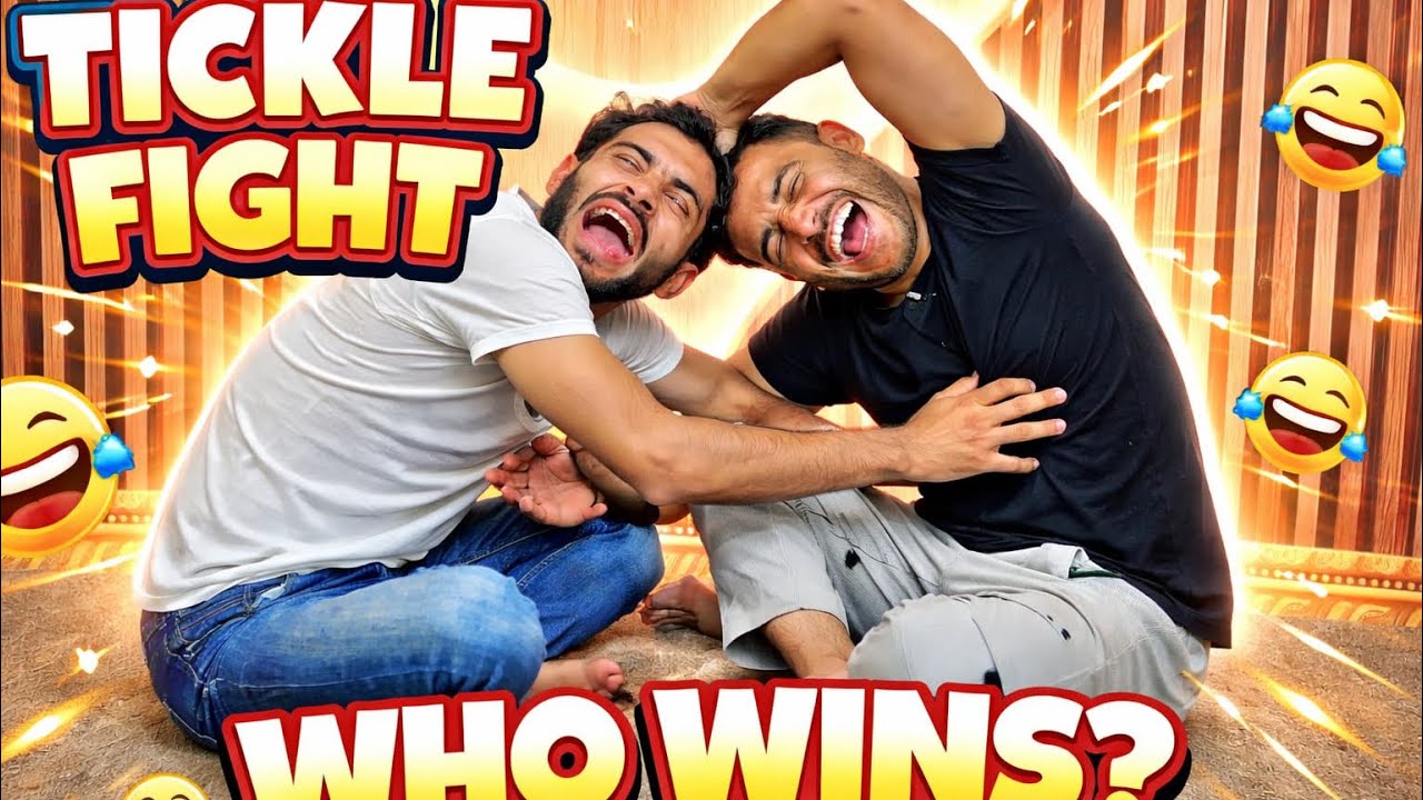 ASMR Tickle Fight 😂 Friends Try Not To Laugh Challenge