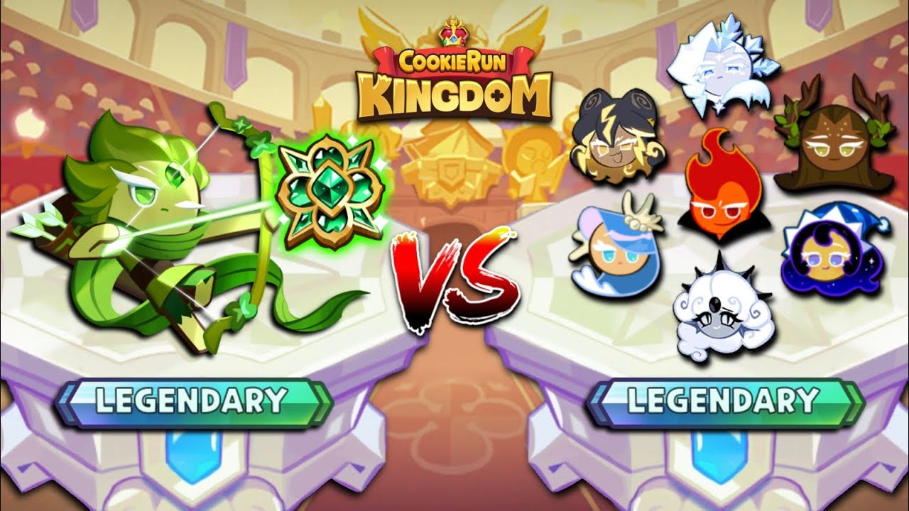 wind archer cookie's crystal jam vs the legendary cookie 💀