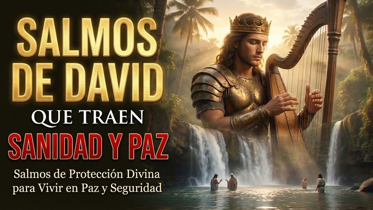🎶Salmos de Sanidad y Milagros Cantados por David con Poder 
