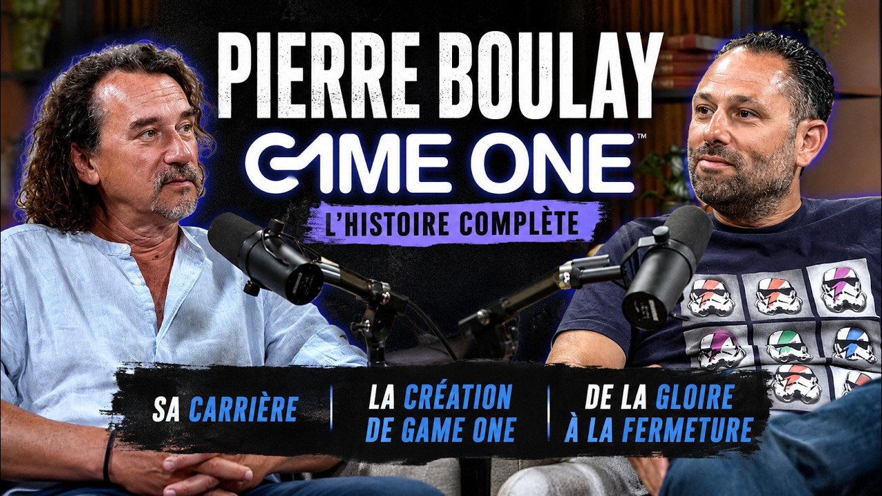 L&rsquo;HISTOIRE SECR&Egrave;TE DE GAME ONE 😱 Pierre Boulay raconte tout (Marcus, Level One, fermeture)