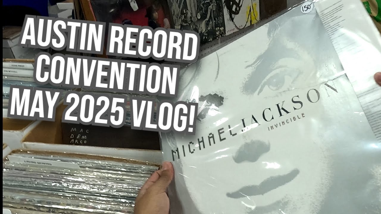 Austin Record Convention May 2025 VLOG!