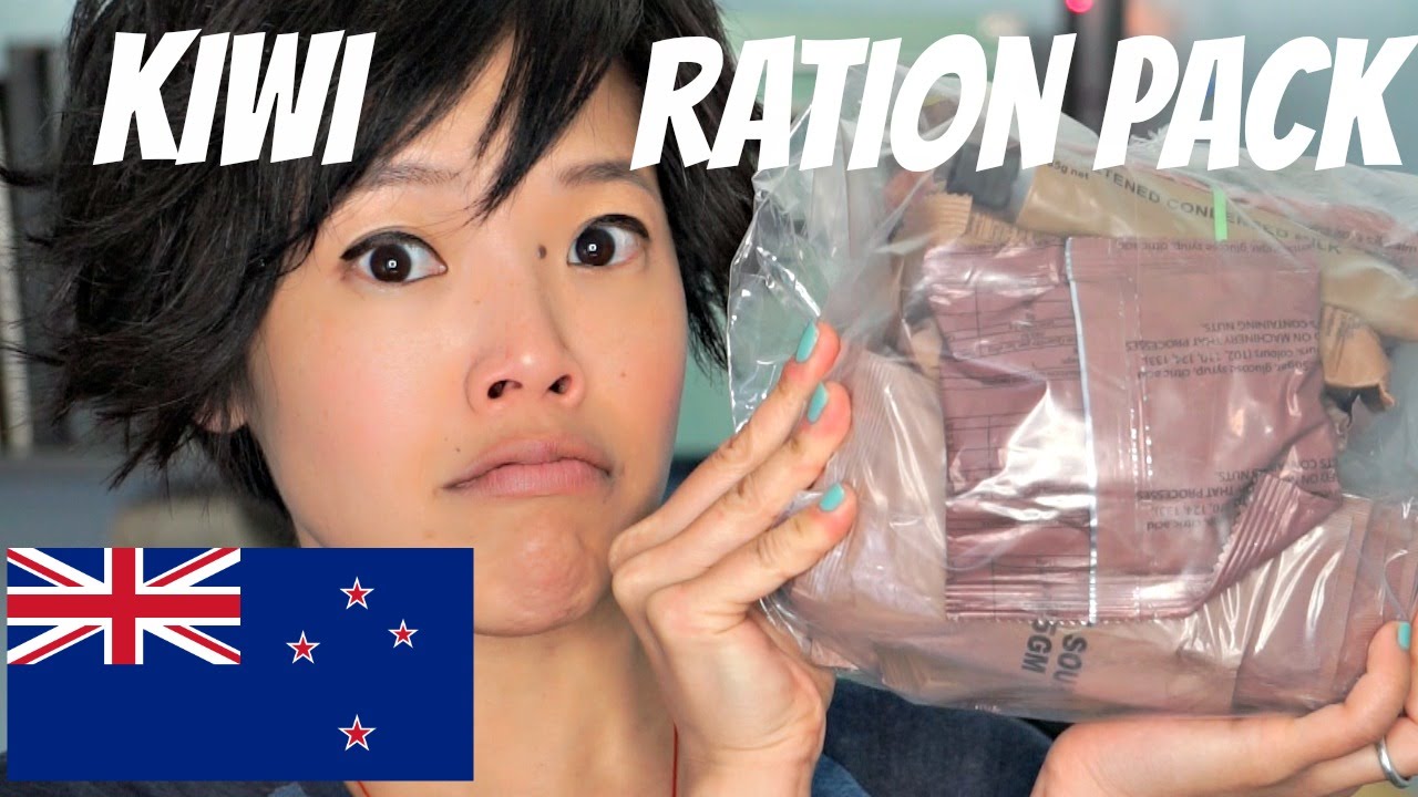 New Zealand Operation Ration Pack -- tasting a Kiwi MRE