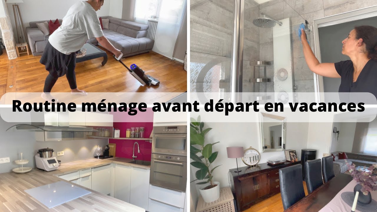 Routine ménage avant départ en vacances / Revue Tineco