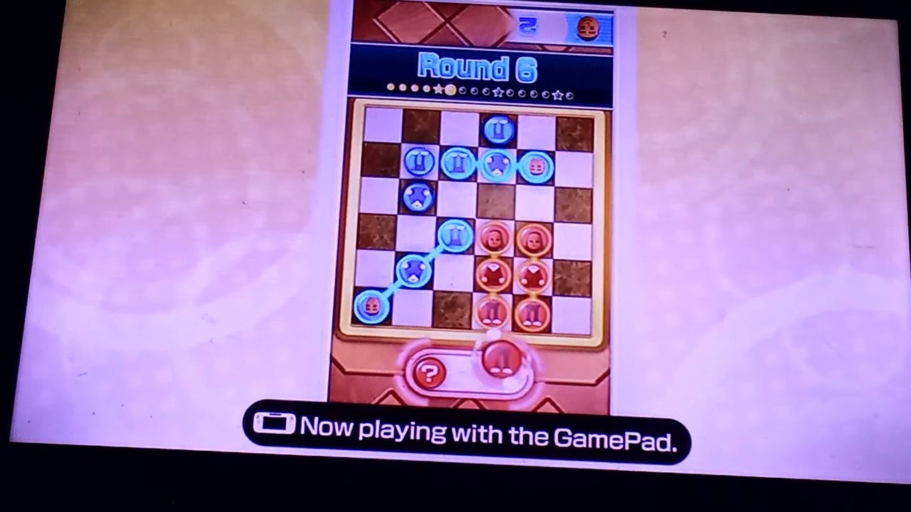 Wii Party U Mii-in-a-Row Amare vs Kelly (Beginner CPUs)
