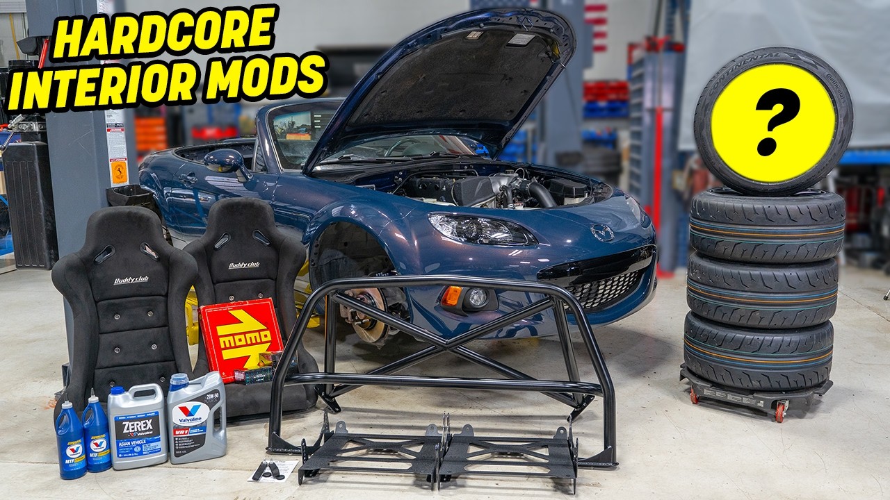 Honda K-Swapped NC Miata MX-5 Быстрая сборка - EP 2