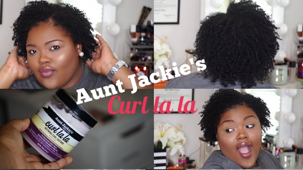 Aunt Jackie's Curl la la Defining Curl Custard Review | Natural hair