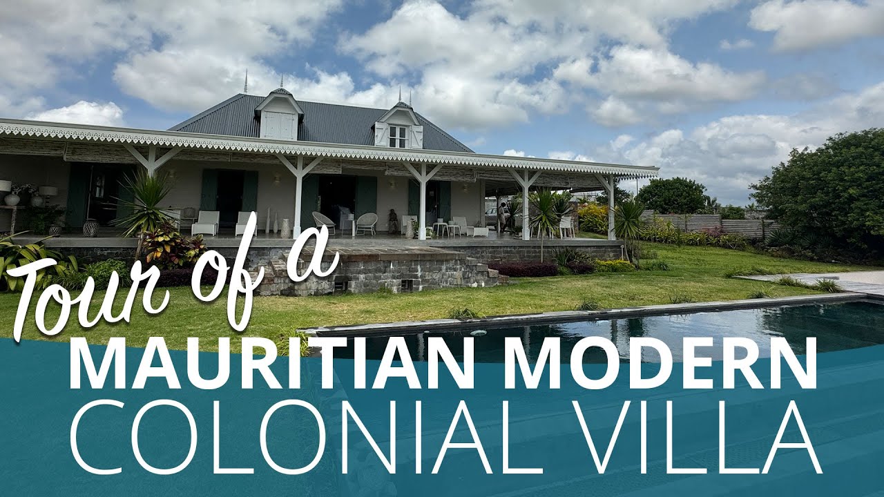 LUXURIEL GROUP: MODERN ARCHITECTURAL COLONIAL VILLA IN MONT PITON