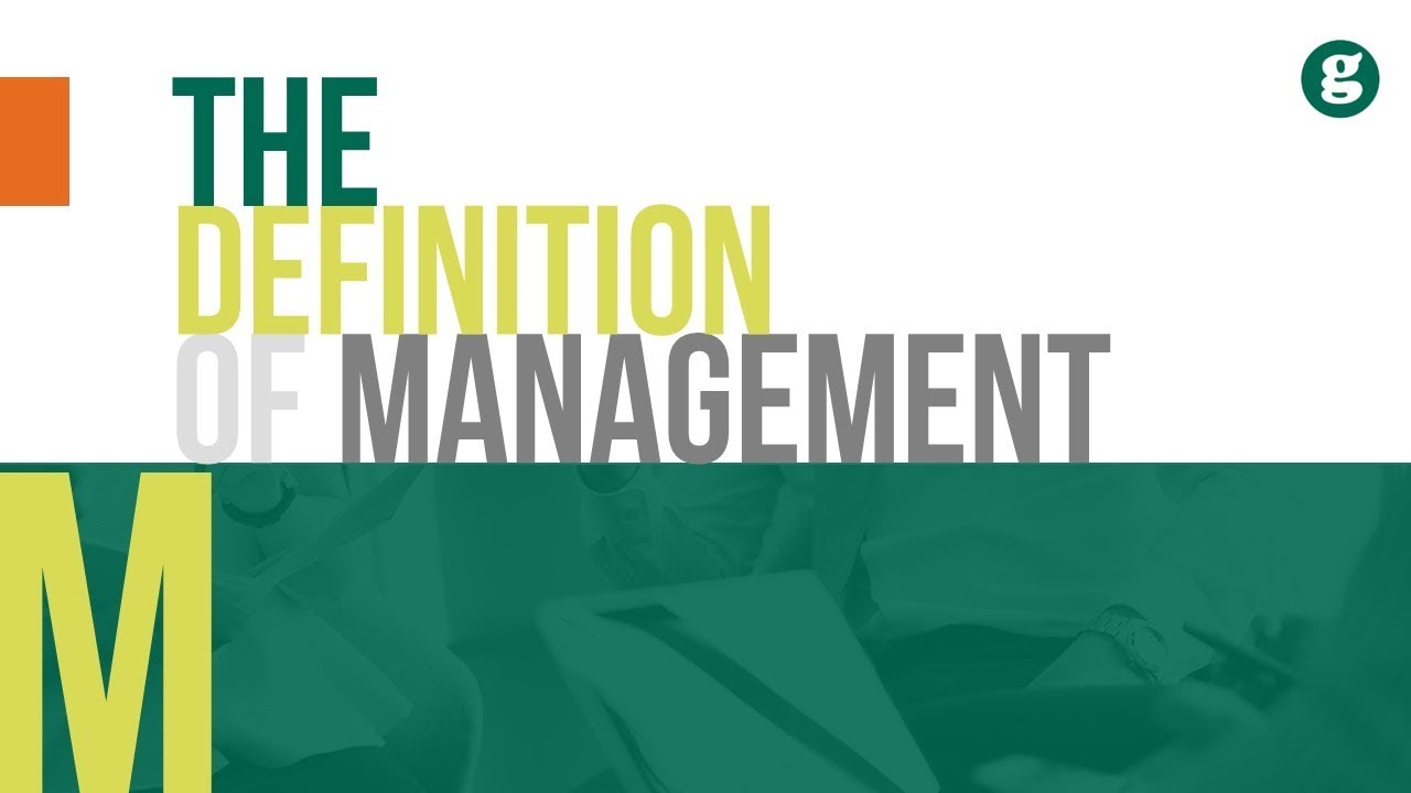 The Definition of Management