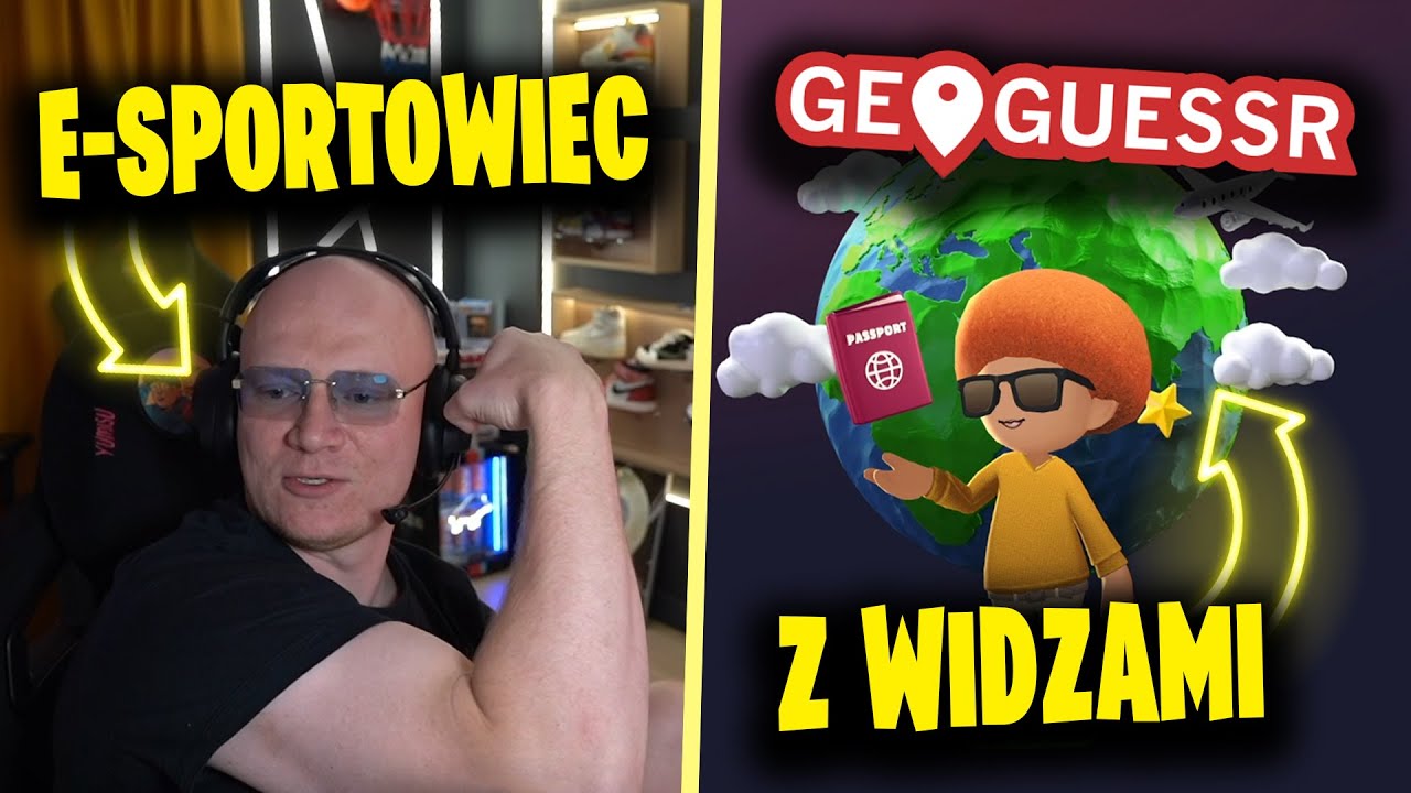DZINOLD | E-SPORTOWIEC, CZTERY ŚCIANY, GEOGUESSR z WIDZAMI