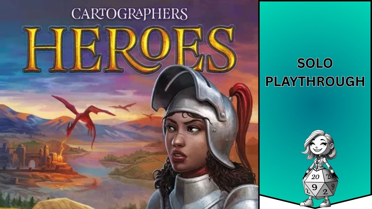 Play Along With Me! Cartographers Heroes | Solo Gameplay
