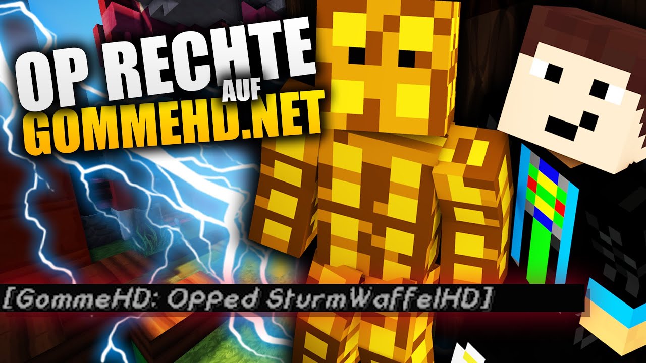 OP RECHTE AUF GOMME SERVER!