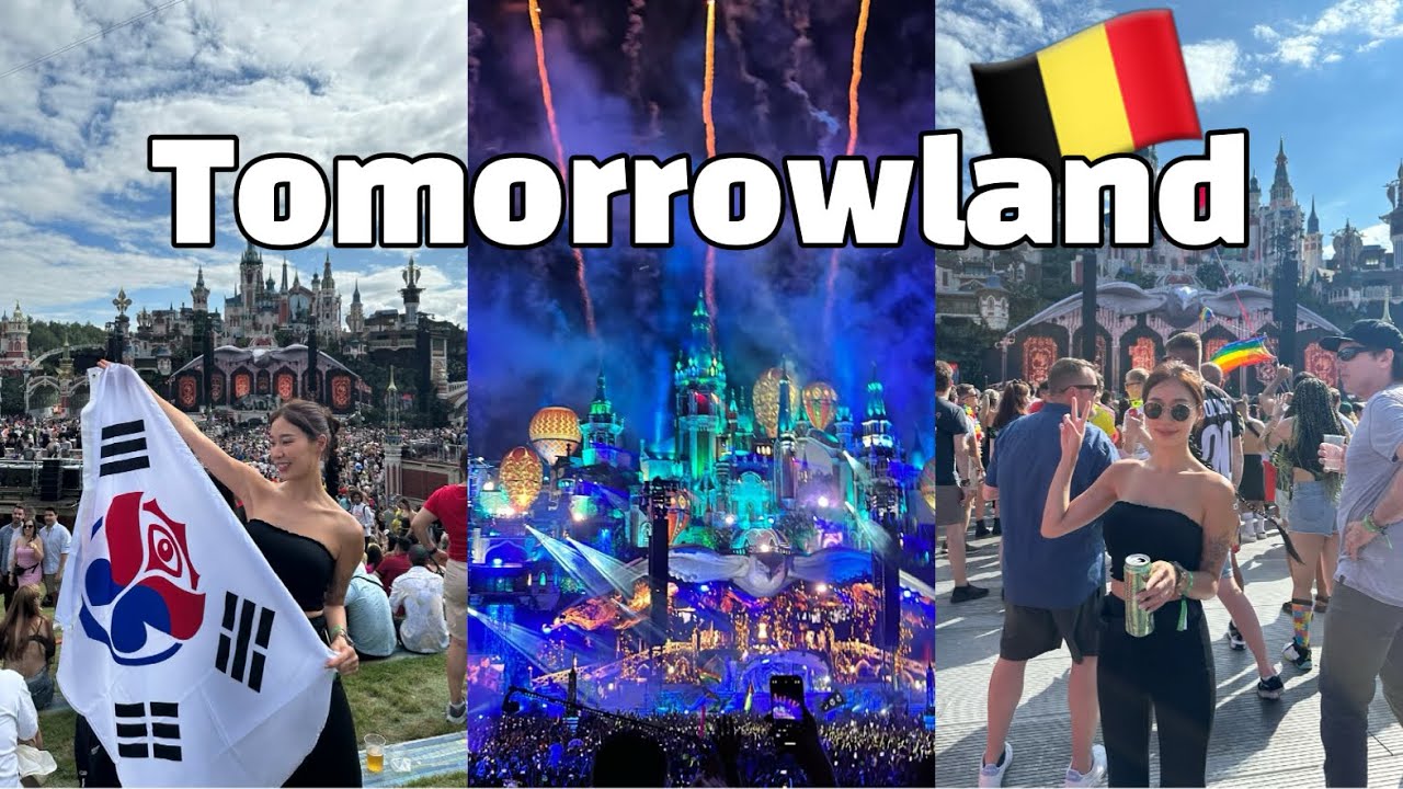 [Europe🇧🇪Ep.2] 버킷리스트 투모로우랜드! 정말 미친 페스티벌….🖤🖤🖤 Tomorrowland 2023 | Tiesto | Eric Prydz