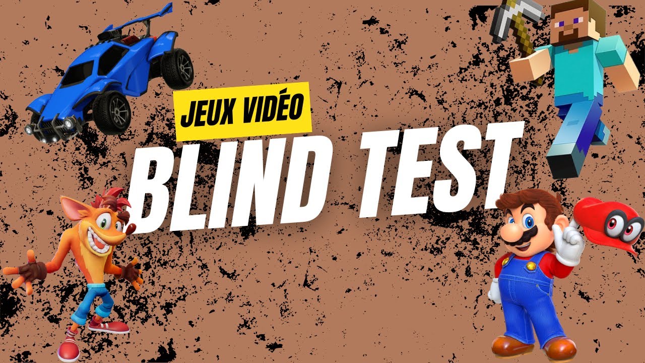 Blind test jeux vidéo de 50 extraits