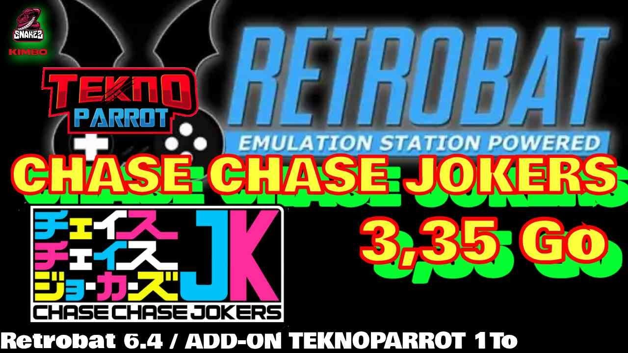 ⚠️RETROBAT 6.4 -  CHASE CHASE JOKERS  - TeknoParrot  | 3,35 Go |⚠️GAMEPLAY ( Teknoparrot )