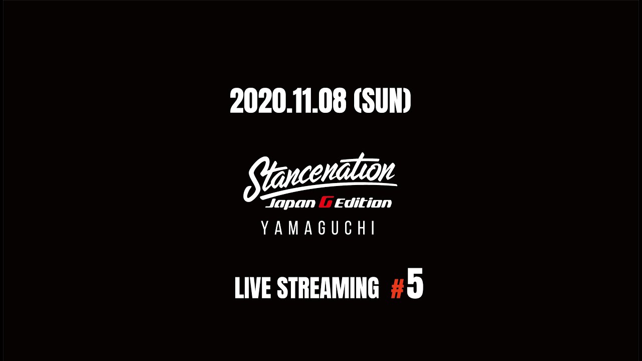 [2020.11.08] STANCENATION JAPAN 2020 Yamaguchi  