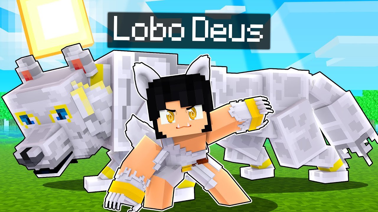 Virei um LOBISOMEM DEUS no Minecraft por 24 HORAS!