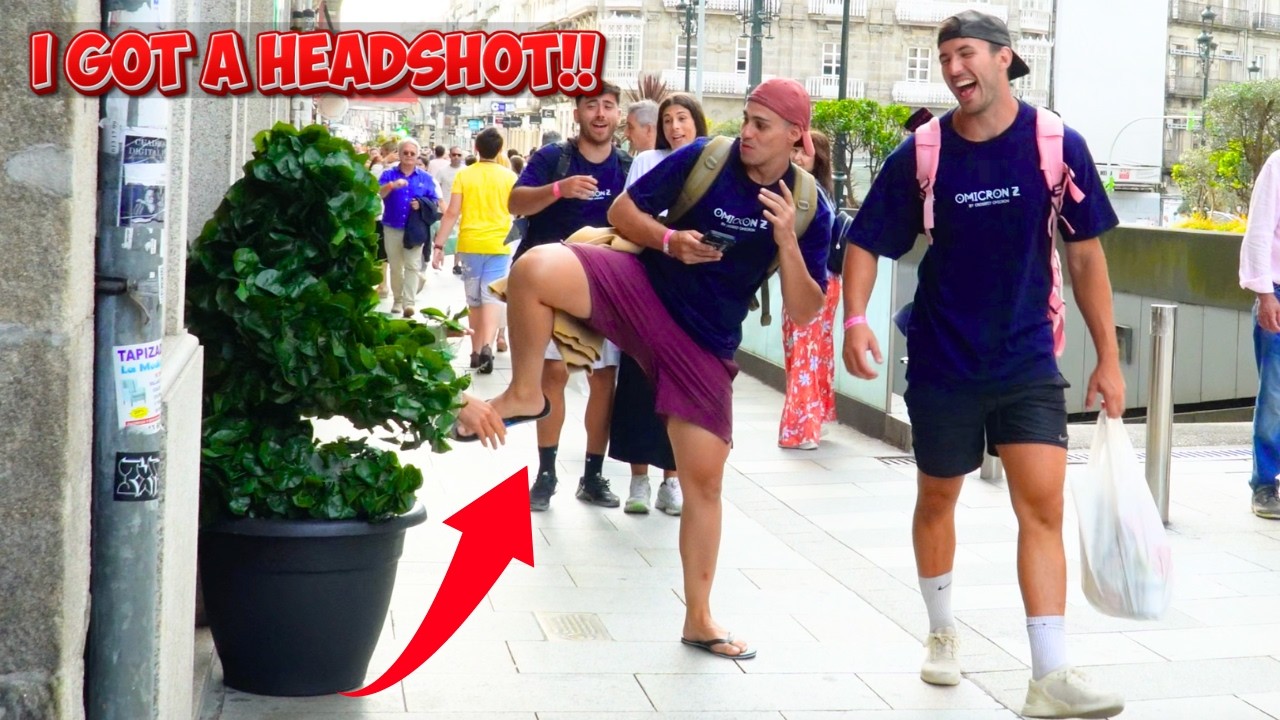 Bushman prank: he almost got me a headshot !!