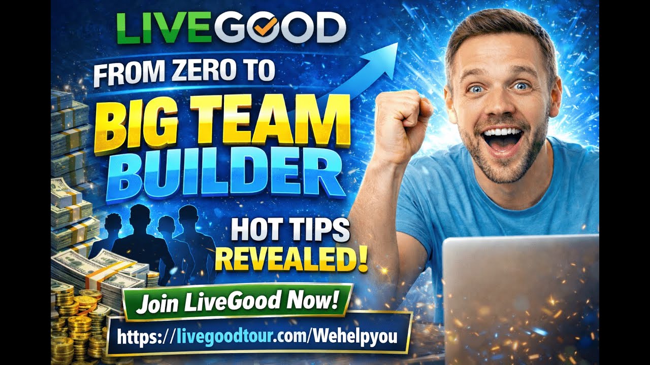 From Zero to Team Builder How I'm Growing My LiveGood Team