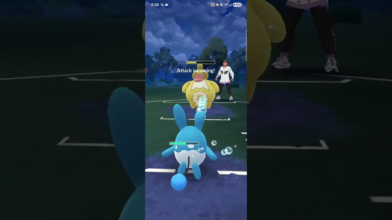 Great League game of Pokémon Go Battle League 