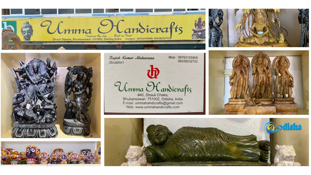 Stone crafts of Odisha (Uma Handicrafts)