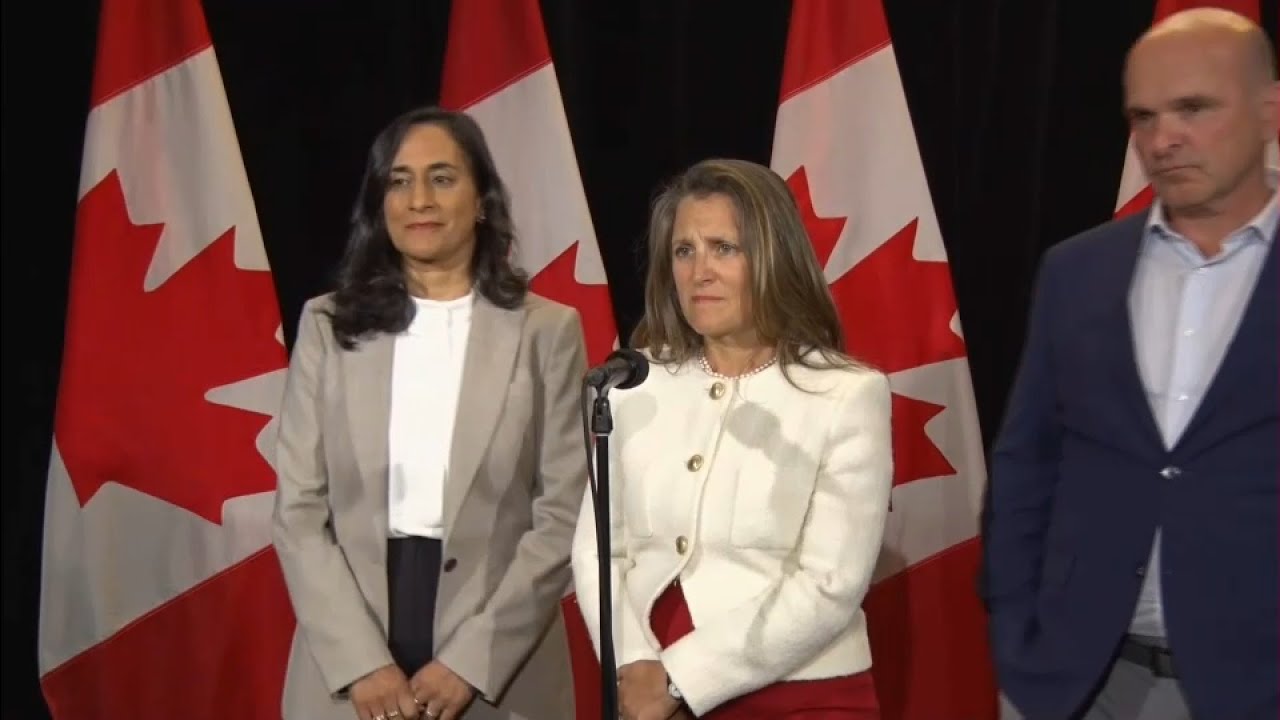 Federal cabinet retreat: Freeland, Anand, Boissonnault on housing, spending cuts – August 22, 2023