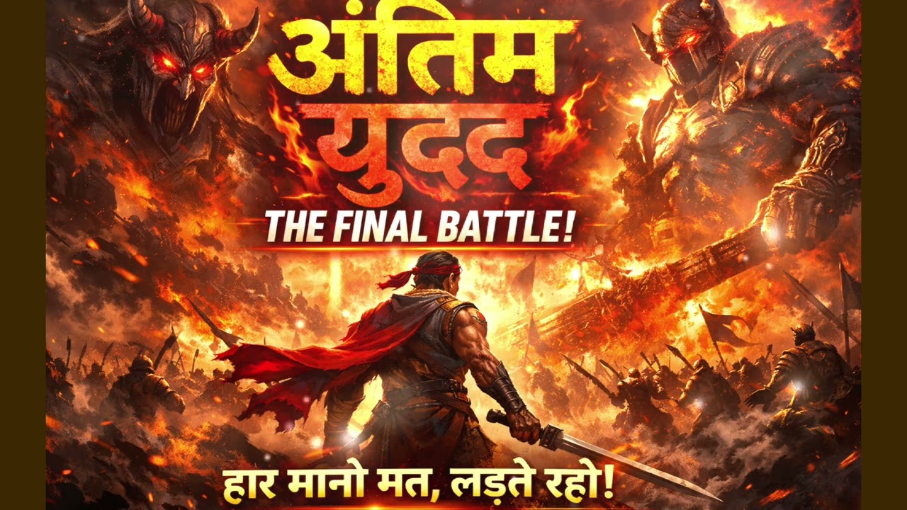 🔥अंतिम युद्ध | Antim Yudh | Life Ka Final Battle | Powerful Motivational Song | Irade Beats |