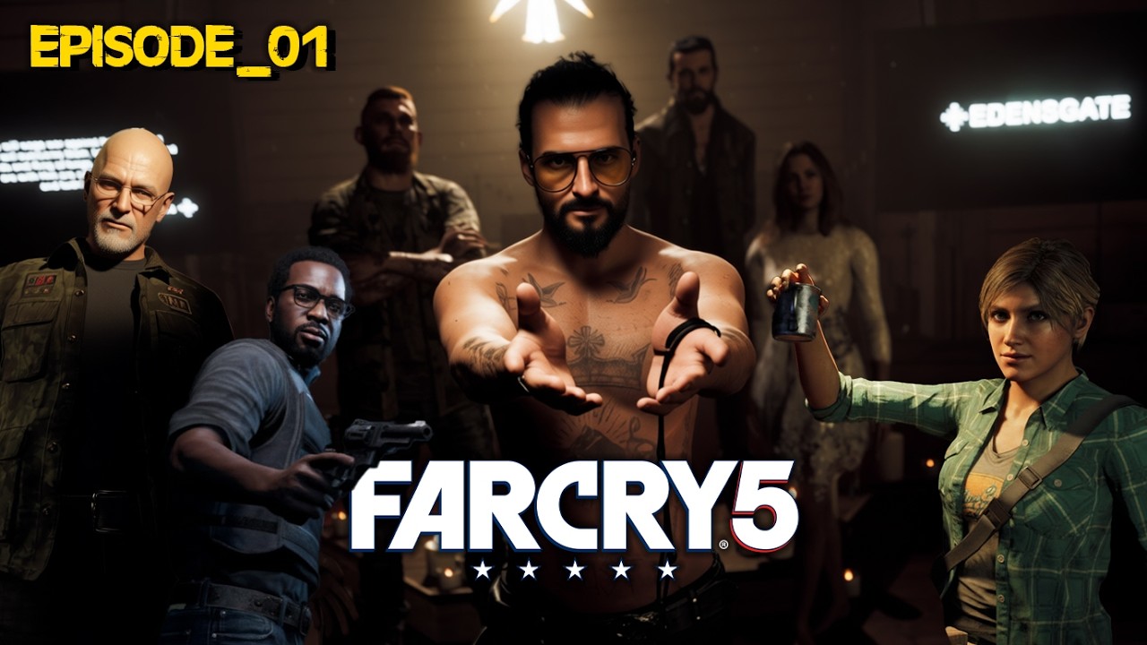 FAR CRY 5 Cinematic Gameplay (4K 60FPS) Episode 01