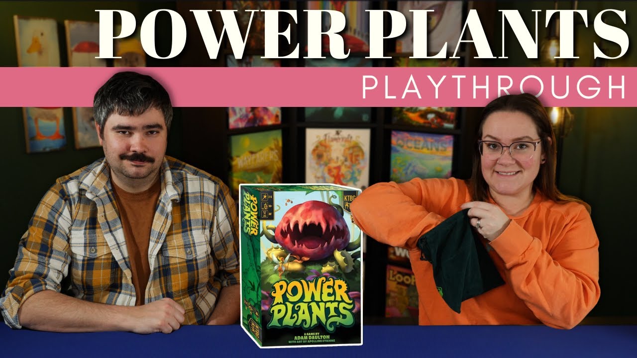 Power Plants | Board Game Playthrough