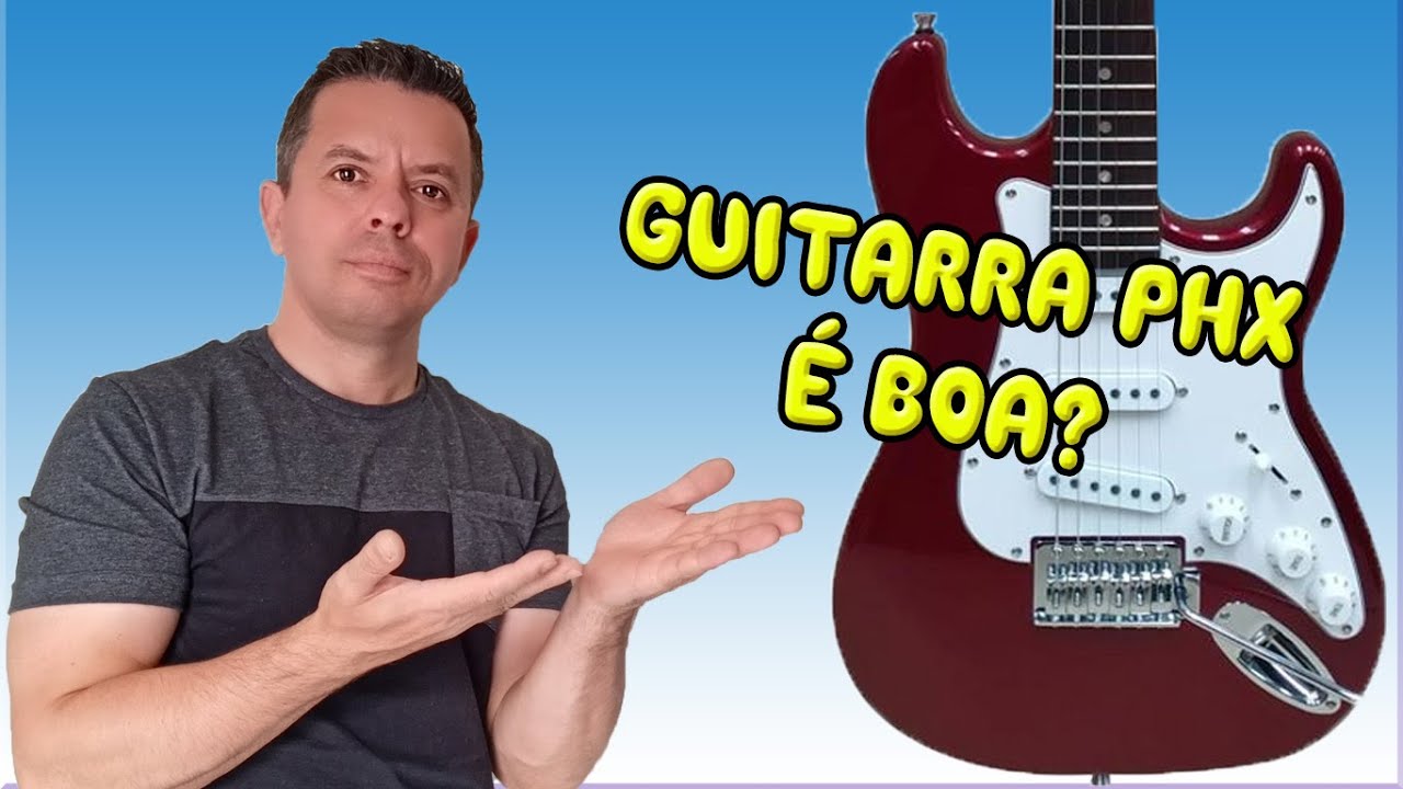 GUITARRA PHX É BOA PARA INICIANTE? REVIEW TÉCNICO!