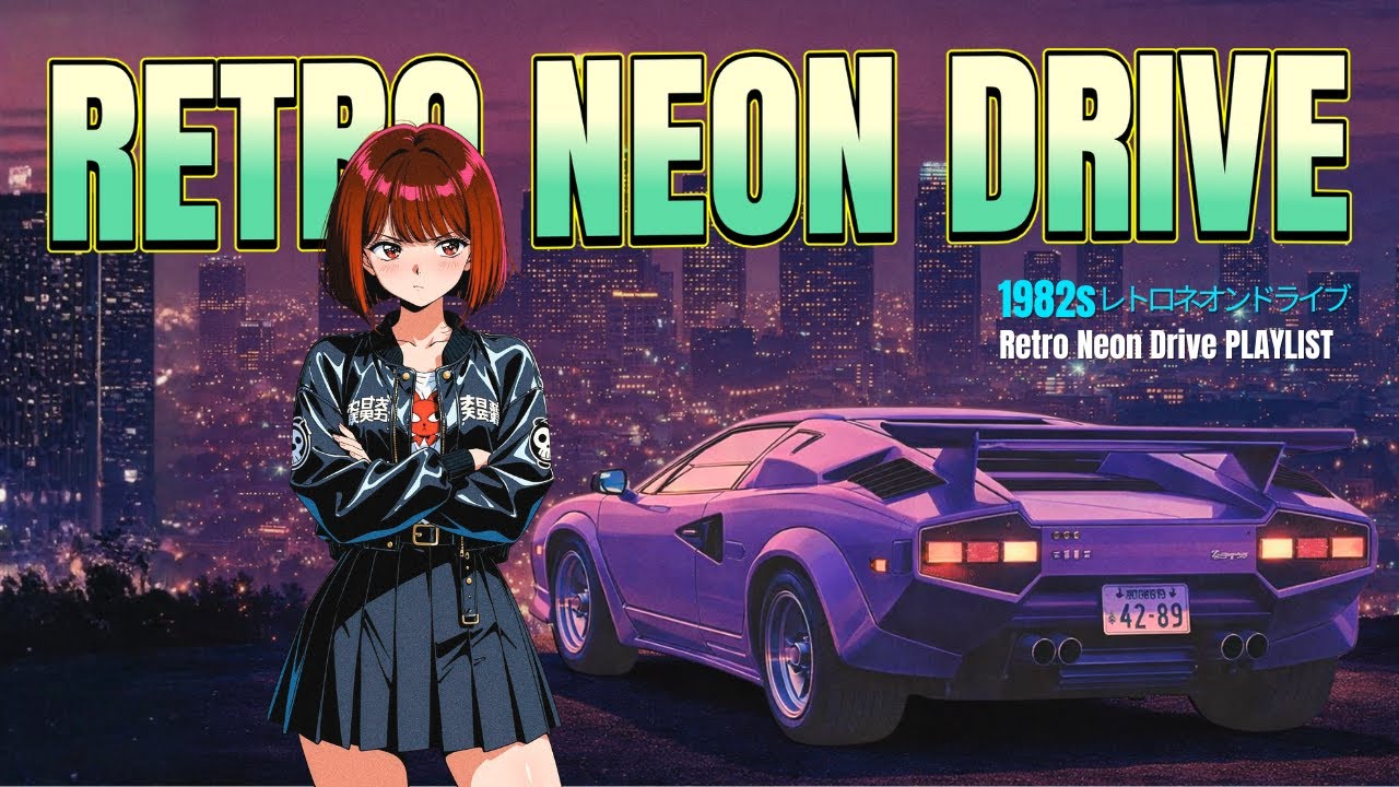 RETRO NEON DRIVE – Tokyo Midnight City Pop 80s | 懐かしい日本シティポップ【Playlist 16】