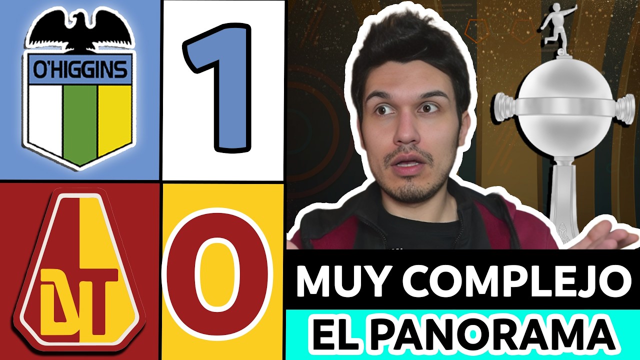 O'HIGGINS 1 TOLIMA 0⚡COPA LIBERTADORES 2026 (REPECHAJE FP3)🔥AHORA TIENE QUE HACER LO QUE NO SABE🔥