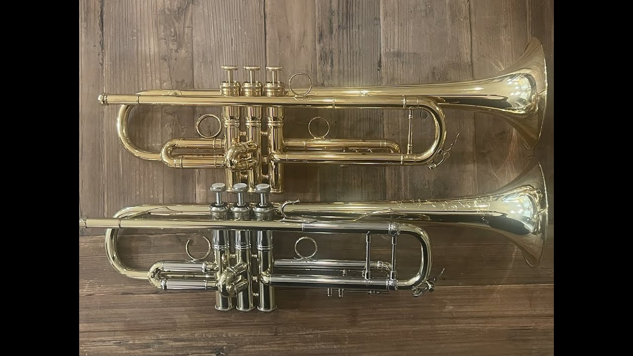 Bach Artisan V. Conn Vintage One Bb Trumpets