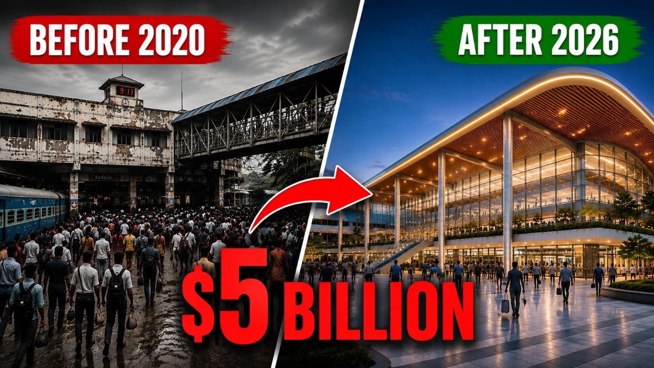 Rebuilding 1300 Railway Stations at Once