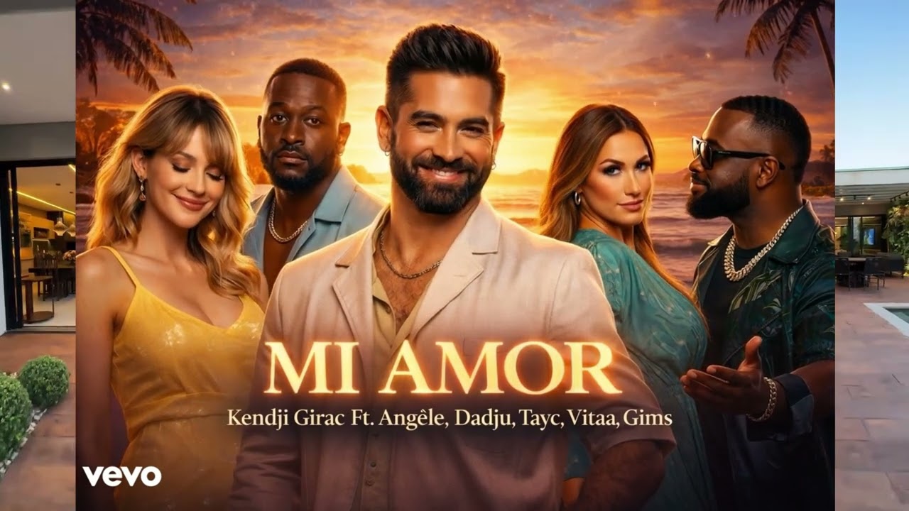 @Kendji Girac Ft Angèle & Dadju, Tayc, Vitaa, Gims – Mi Amor Official Music 