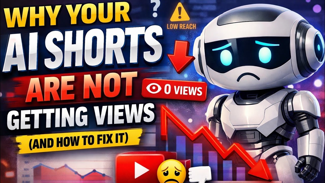 Why Your AI Shorts are not Getting Views (and how to Fix it)