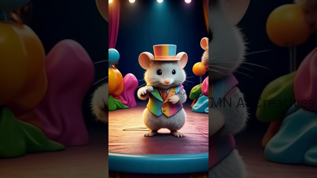 Dancing Mouse in a Magic Show 🐭✨ | Cutest AI Stage Star Ever!