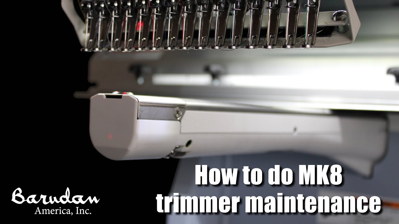 How to do MK8 trimmer maintenance