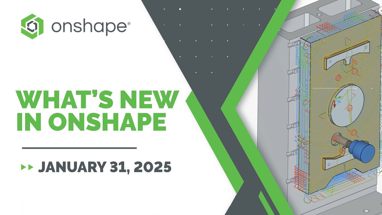 What's New in Onshape 1.193 (CAM Studio, Sheet Metal Forms, Sketching in Drawings)