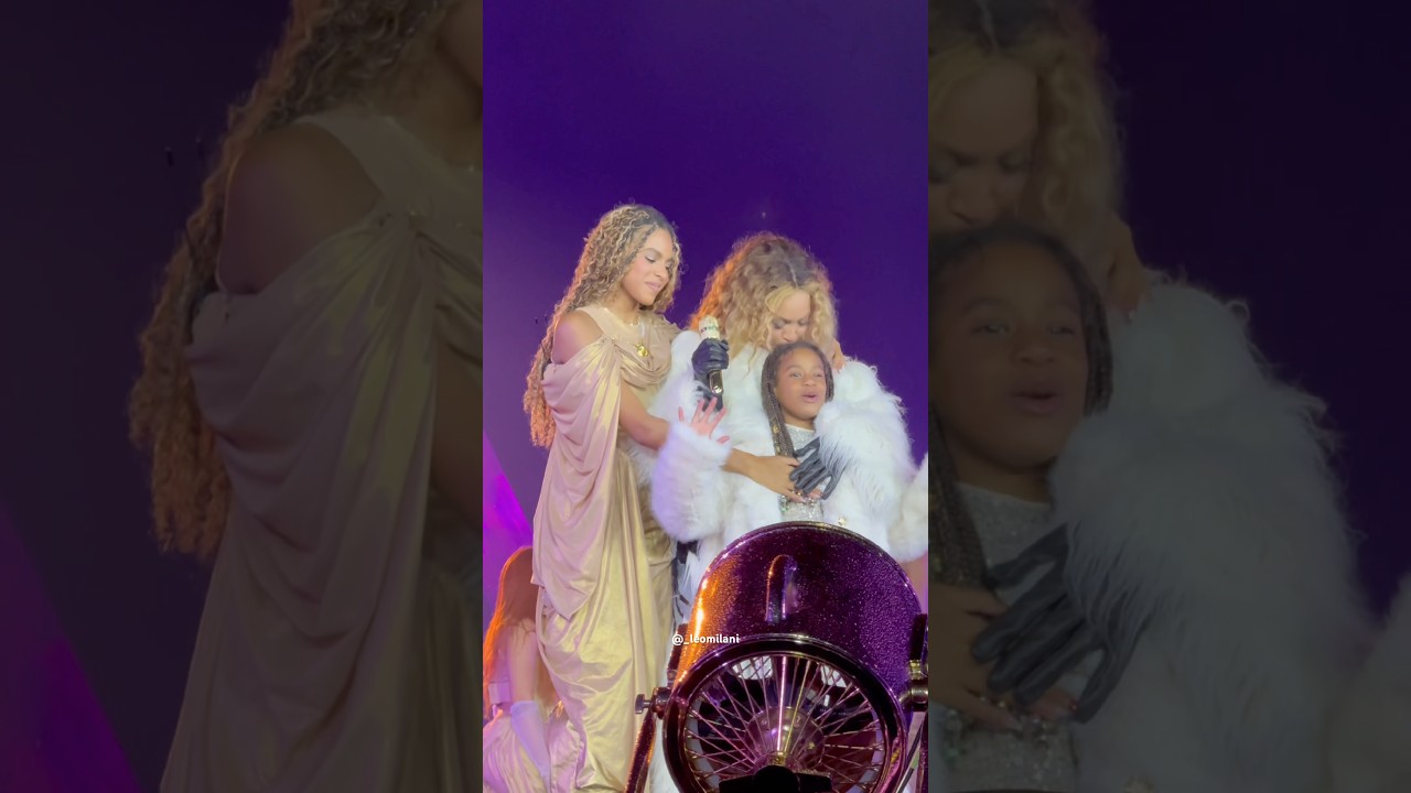 МАТЕРИНСКАЯ ЛЮБОВЬ! Бейонсе демонстрирует свою любовь к Руми Картер и Блю Айви #бейонсе #румикарт...