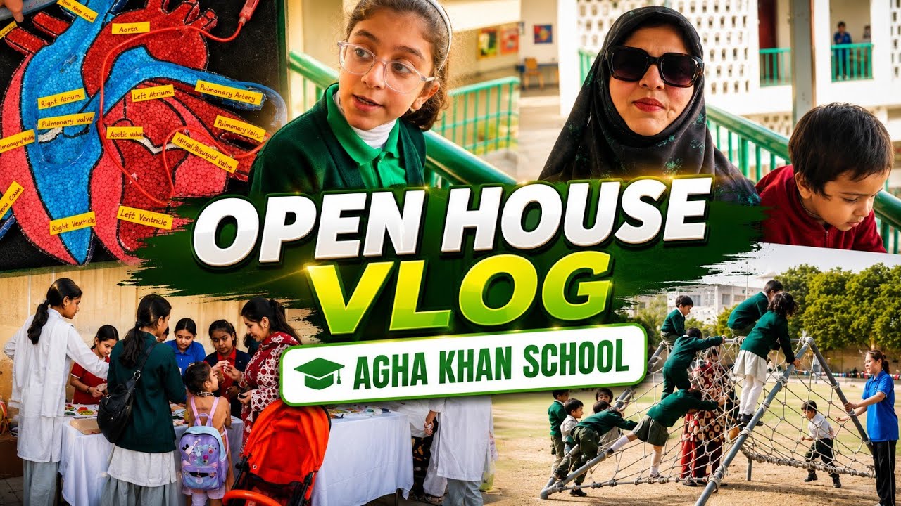 Aga Khan School Open House Vlog! 🌟
