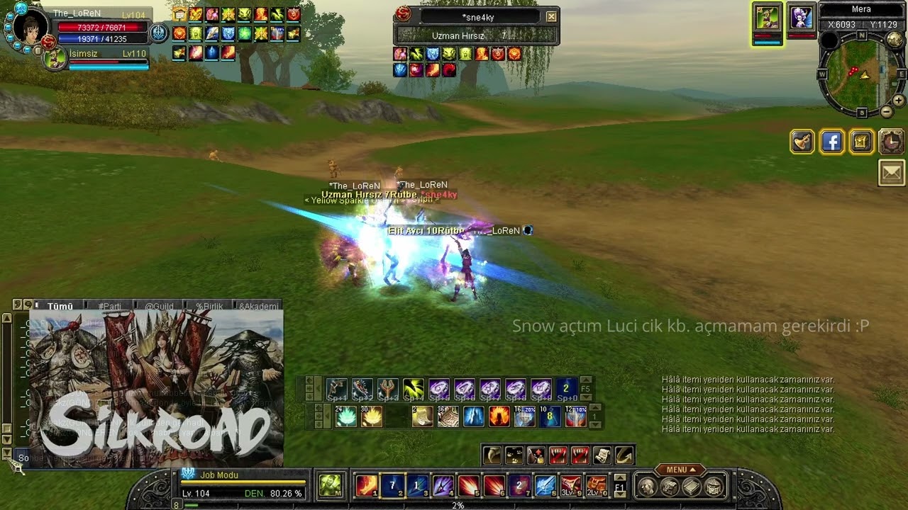 EZİK BİR SPEARIN KA&Ccedil;INILMAZ SONU İDİ...#gamegami #silkroadonline  #silkroadonlinet&uuml;rkiye
