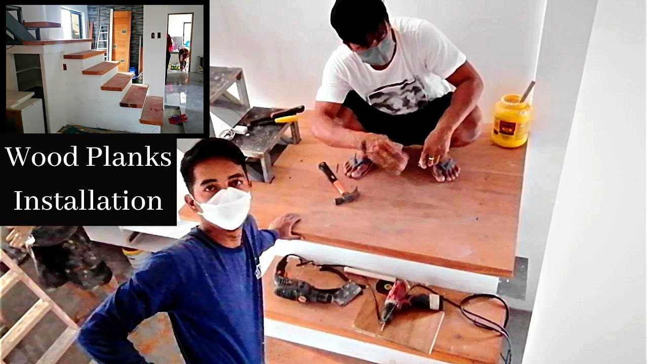 Paano Maglagay ng Mahogany Wood Planks sa Hagdan