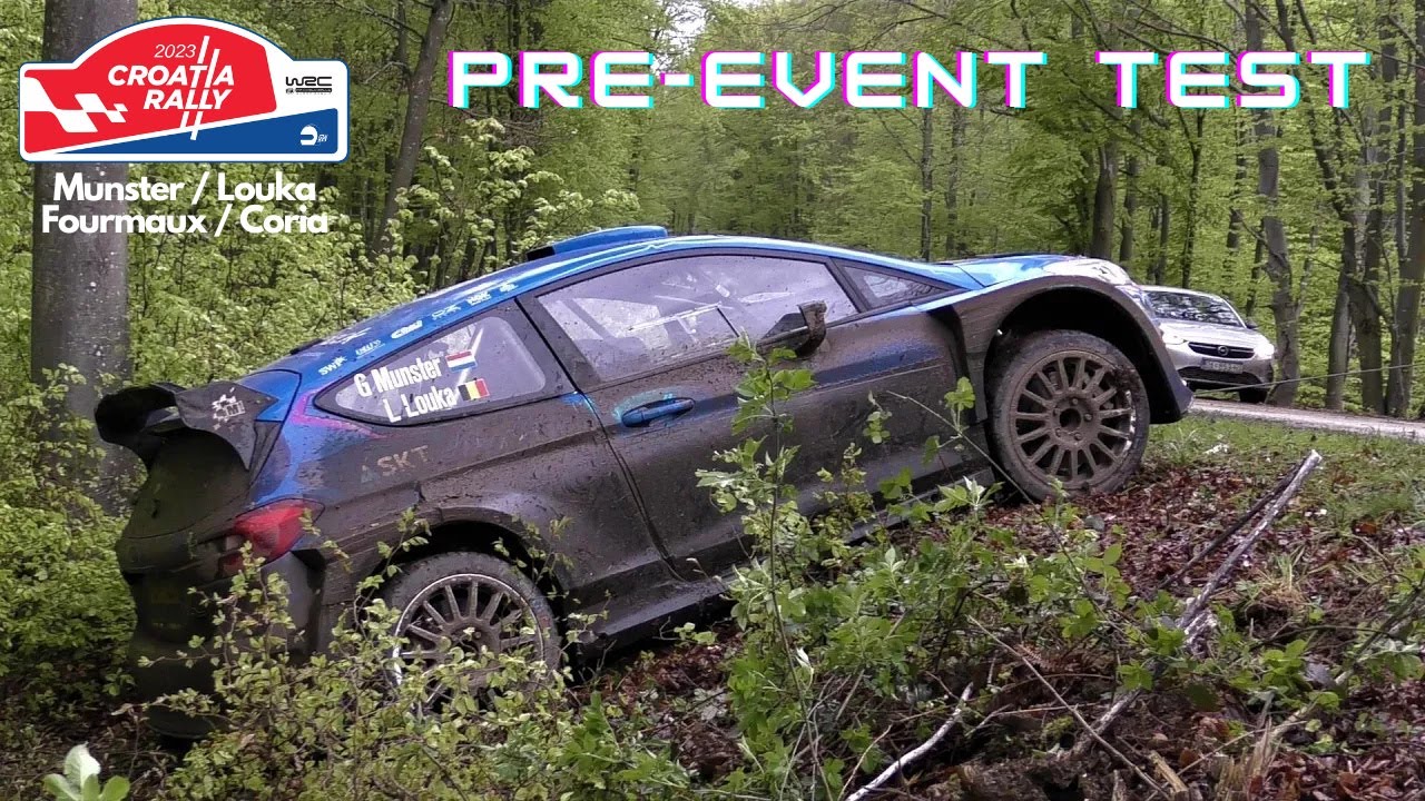 M-Sport Ford WRT | Ford Fiesta Rally2 | WRC Croatia Rally 2023 PET | Crash aftermath