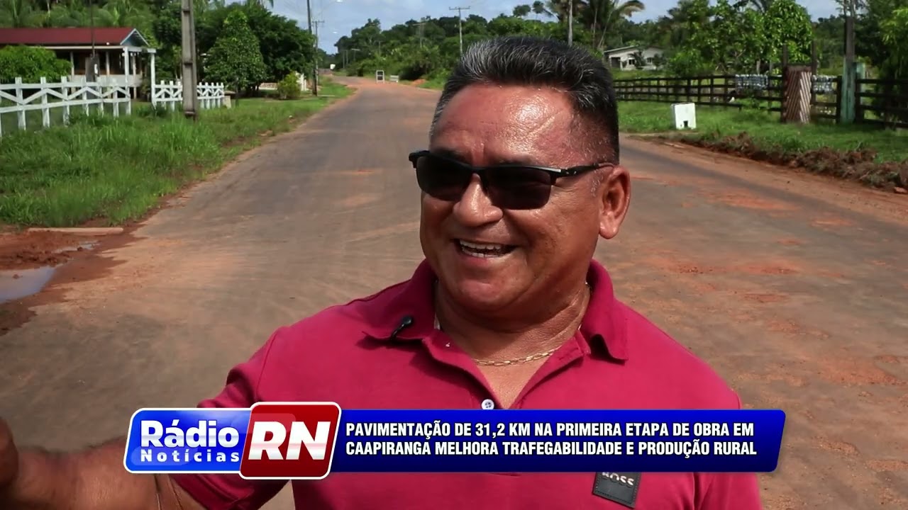 Pavimentação da estrada já alcançou 41% de conclus