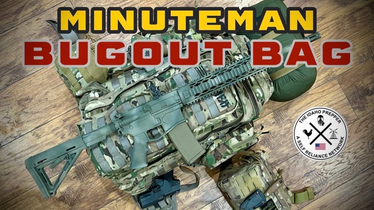 MY 2024 MINUTEMAN BUGOUT BAG - The Final Episode Of The SHTF Readiness - Series! #survival #election