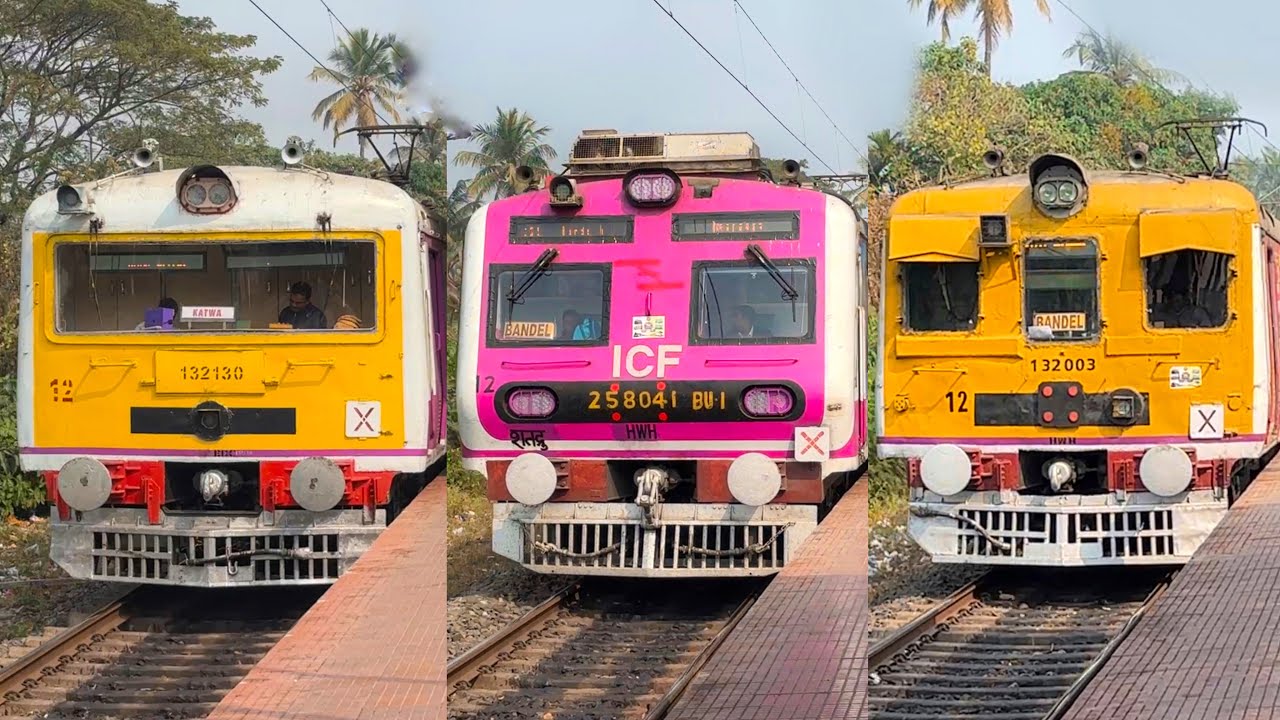 🔥Incredible Indian Train Crossing Action spotted at The Historic Chandannagar Station
