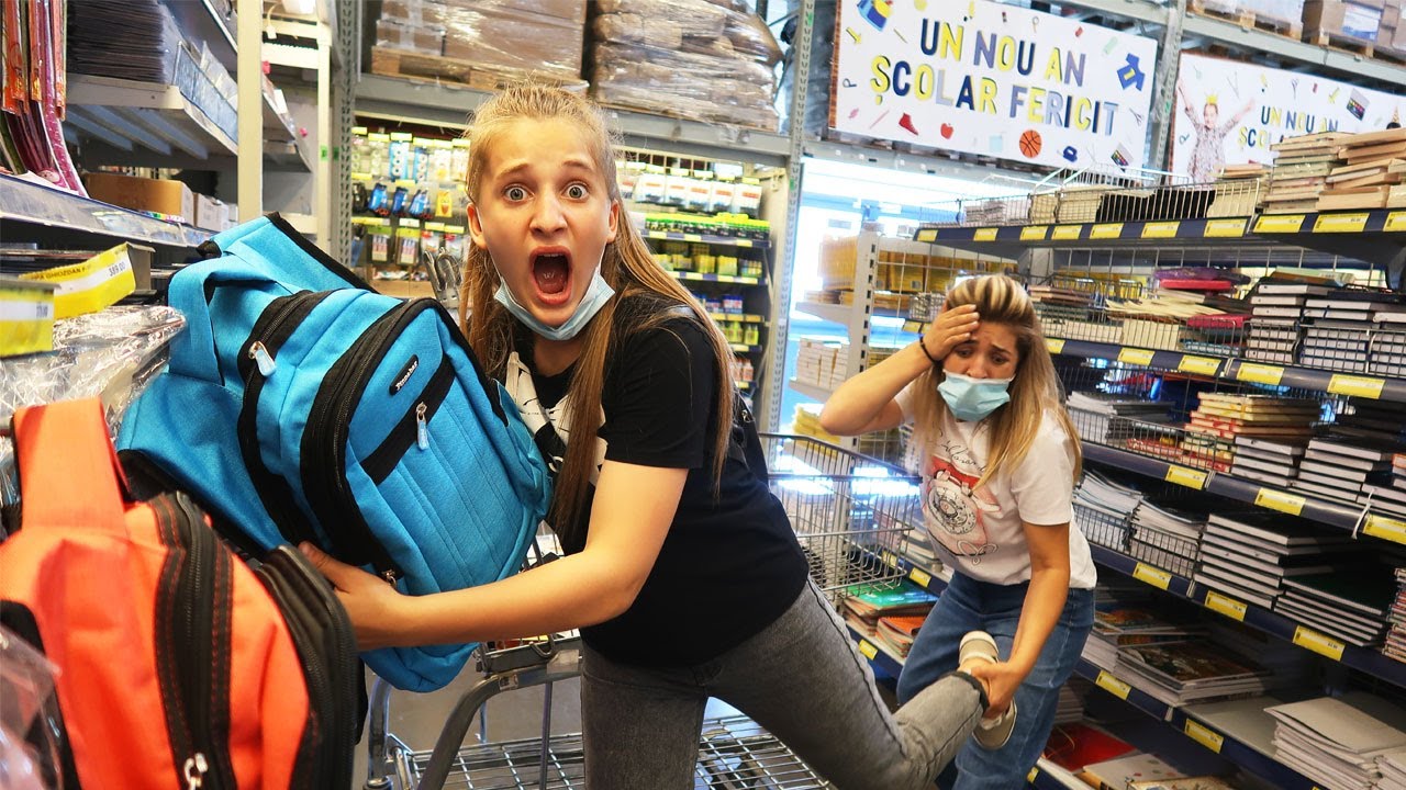 Miriam vrea să CUMPERE tot MAGAZINUL cu RECHIZITE SCOLARE